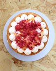 Dairy Free Lemon & Fresh Raspberries Cake (GF/DF)