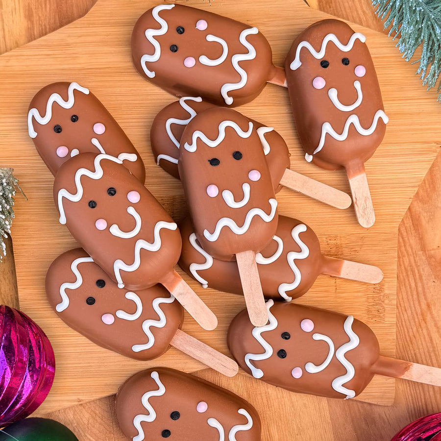 Gingerbread Man Cake Pop (GF)