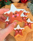 Gingerbread Stars Sugar Cookie Gift Bag (GF/N)