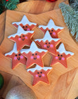 Gingerbread Stars Sugar Cookie Gift Bag (GF/N)