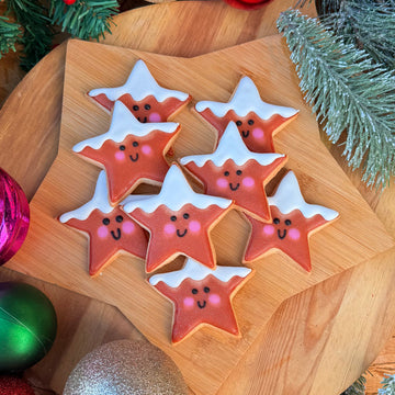 Gingerbread Stars Sugar Cookie Gift Bag (GF/N)