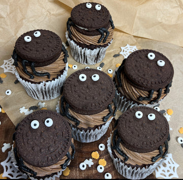 Spider Cupcakes (GF) Box of 6