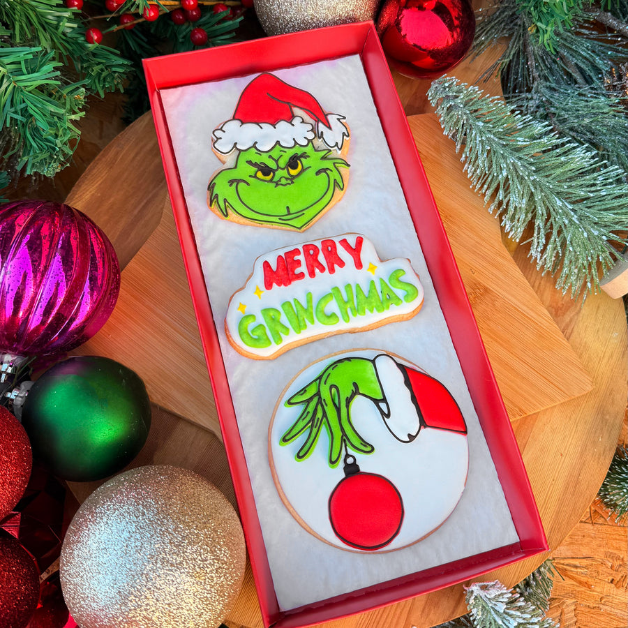The Grinch Sugar Cookie Gift Box (GF/N)