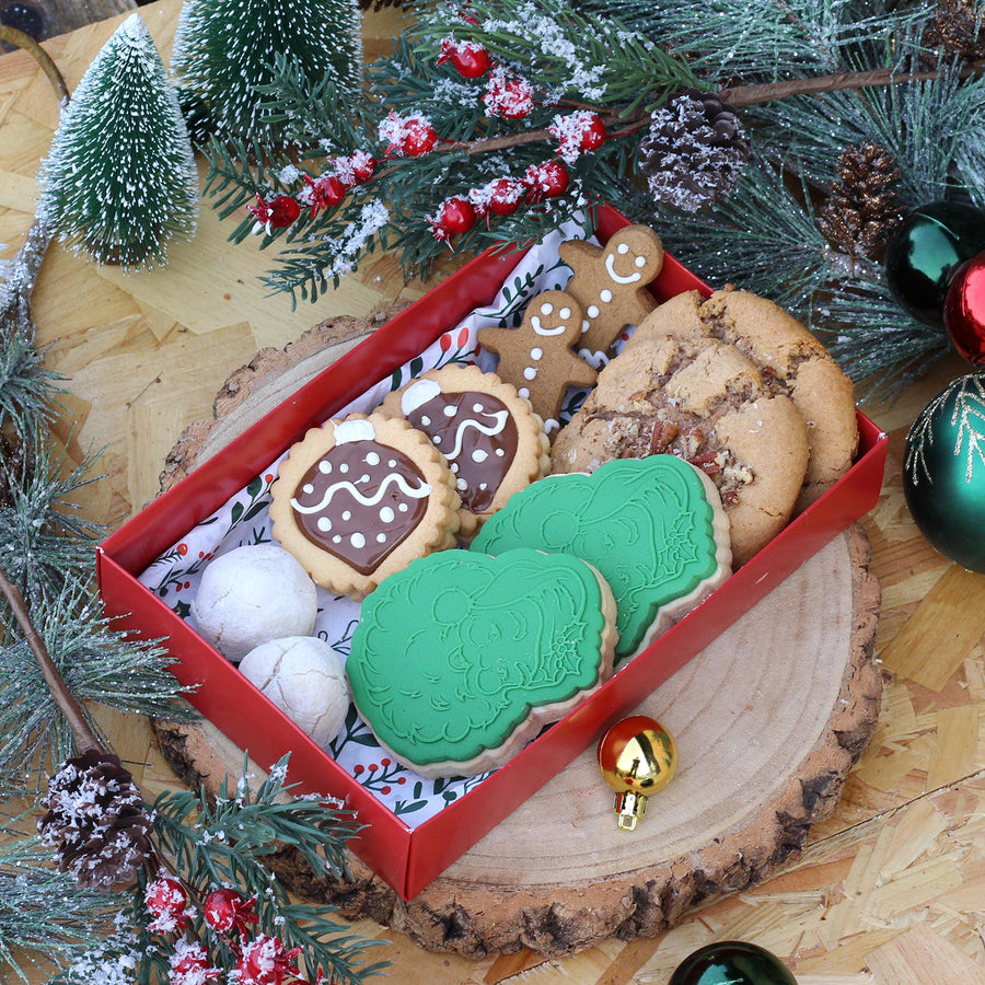 Mixed Christmas Cookie Box (GF/N)