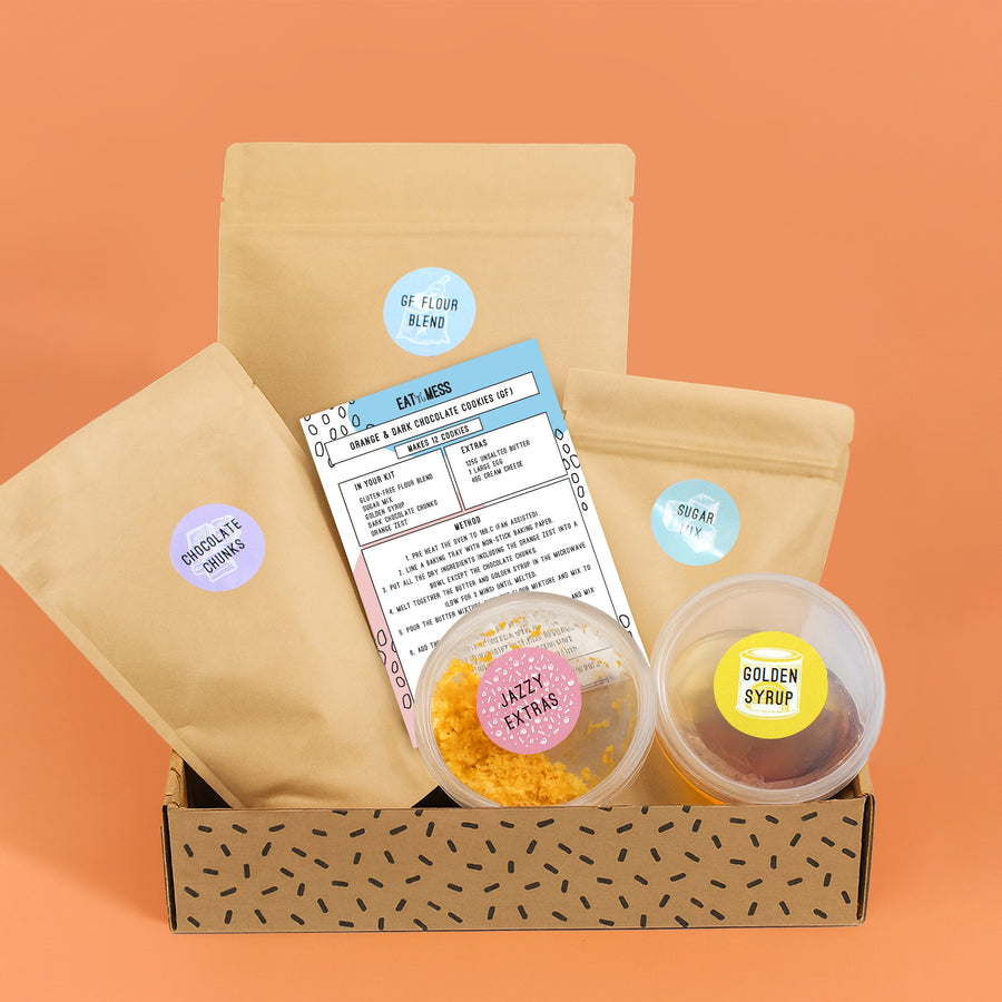 Orange & Dark Chocolate Cookie Kit (GF)
