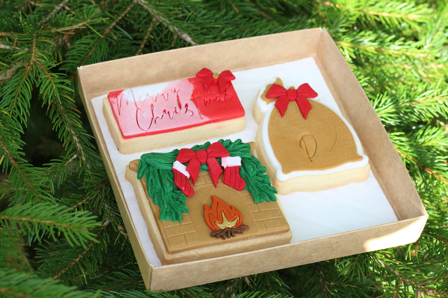 Christmas Fondant Cookie Gift Set (GF/N)