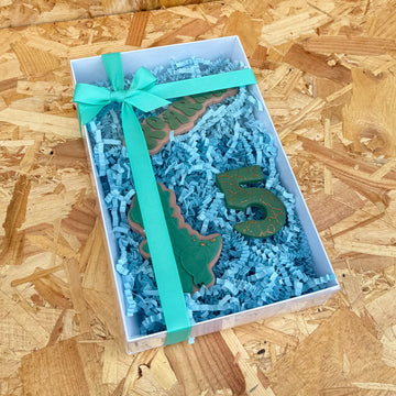 DAIRY FREE Dinosaur Cookie Gift Box (GF/DF/N)