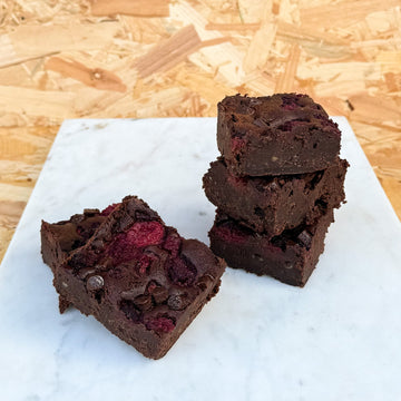 Raspberry Chocolate Brownie (GF)