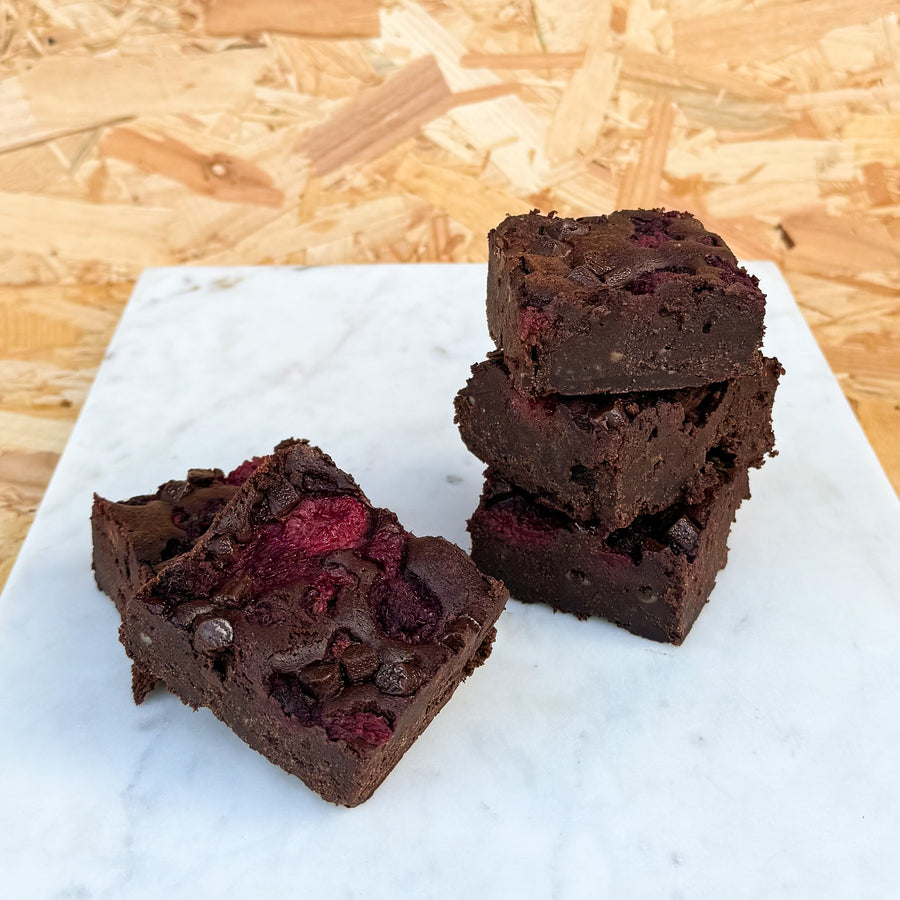 Raspberry Chocolate Brownie (GF)