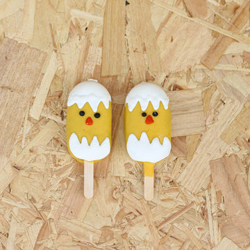 Easter Chick Cake Popsicle (GF)