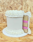 Dairy-Free Gender Reveal Cake (GF/DF)
