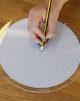 Cake Pin Plate - Central dowel guide