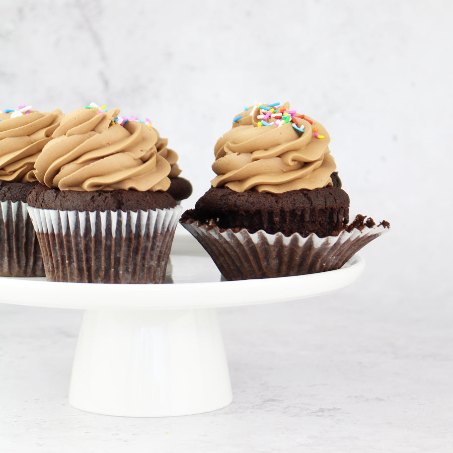 Double Chocolate Cupcakes (GF)