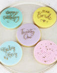 Dairy-Free Message Sugar Cookies x 2 (GF/DF/N)