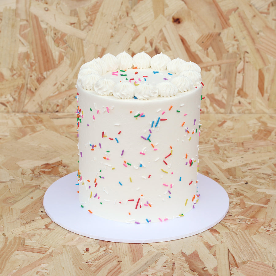 Dairy-Free Sprinkles Cake (GF/DF)