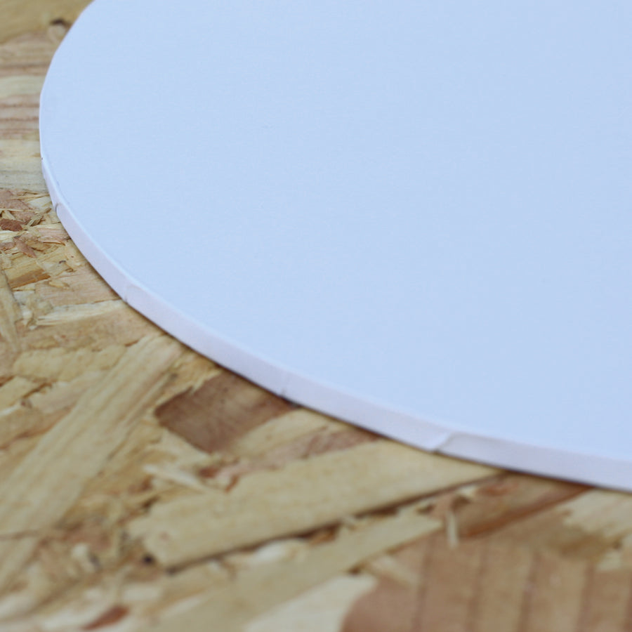 Simply Making - 5mm White Round Matt Masonite Cake Board